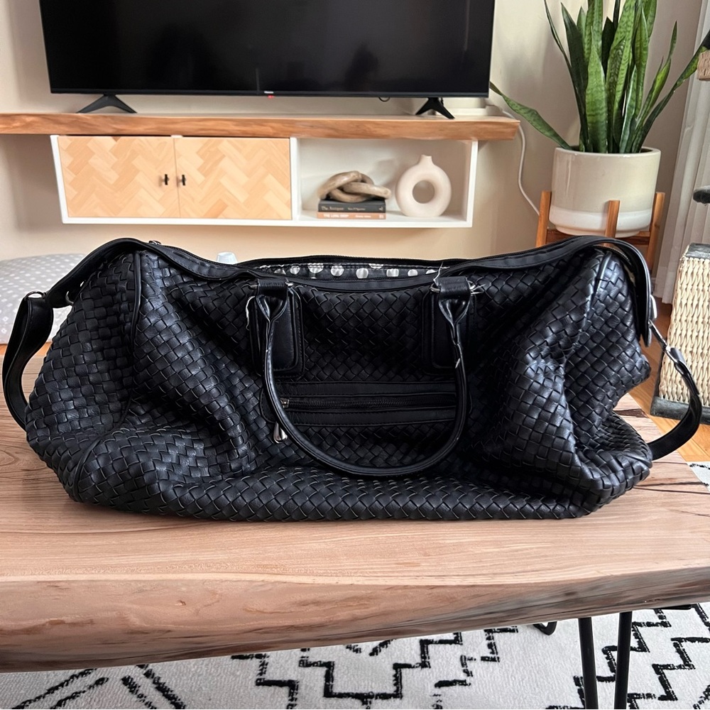 Carry-on Faux Leather Duffle